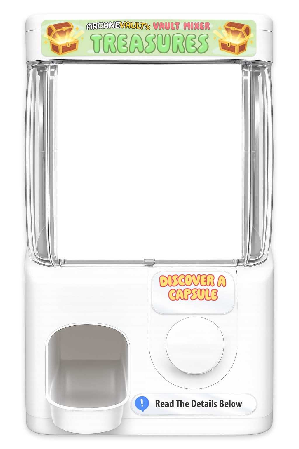 Interactive capsule machine