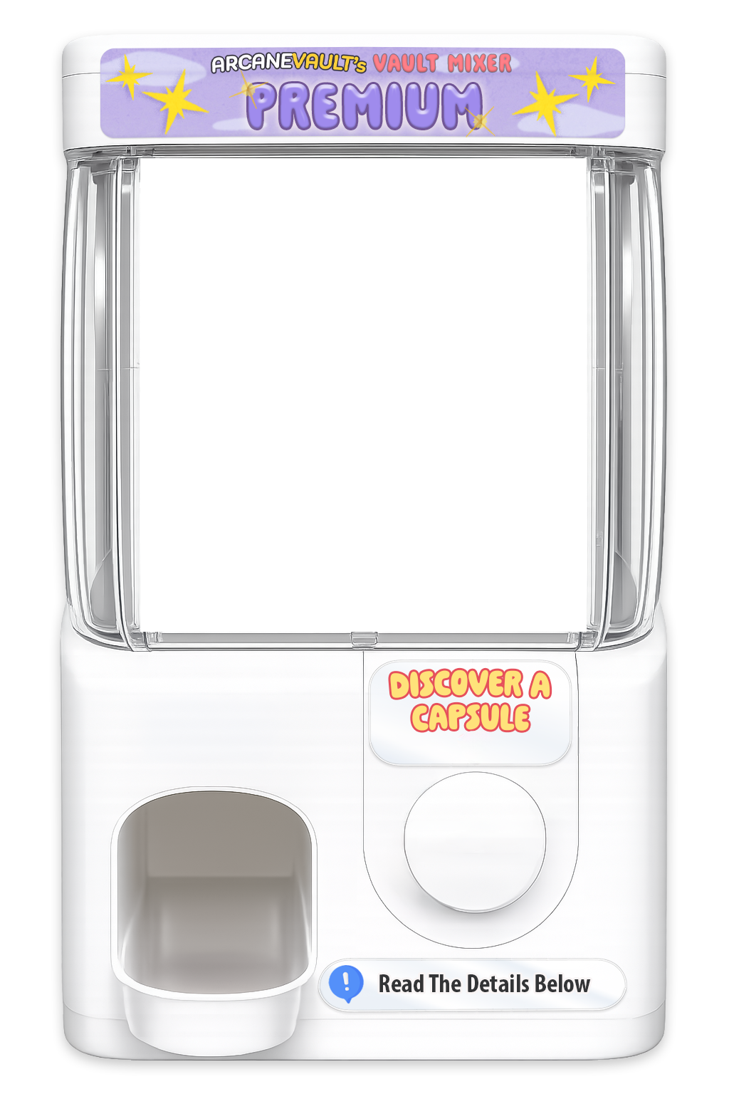 Interactive capsule machine