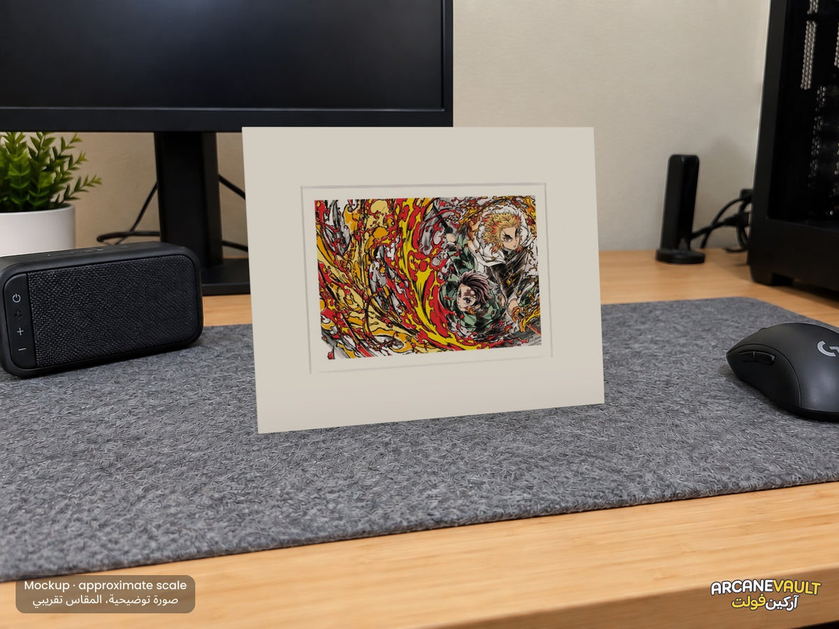 Demon Slayer: Kimetsu no Yaiba - ARTCUT | Japanime Art Gallery - AV-A002