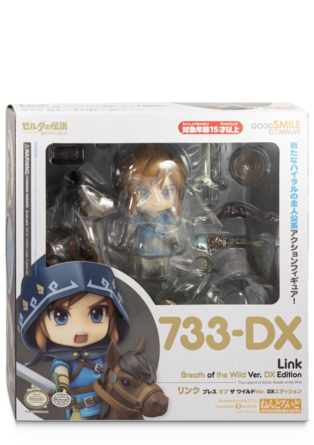 Link - The Legend of Zelda: Breath of the Wild | Good Smile Company - Nendoroid #733-DX DX Edition
