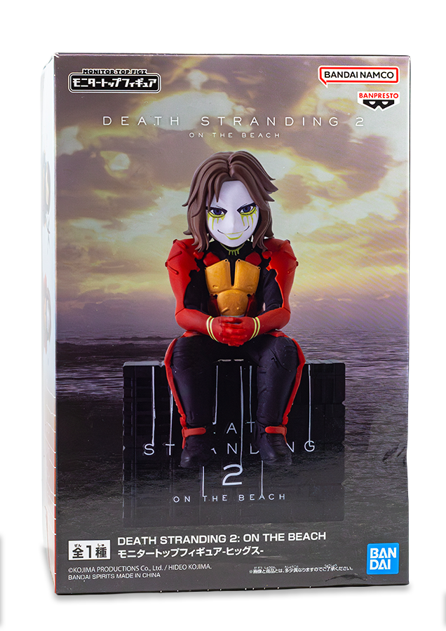 Higgs - Death Stranding 2: On the Beach | Banpresto - Monitor Top Figz
