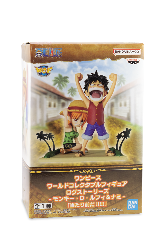 Monkey D. Luffy & Nami - One Piece | Banpresto - World Collectable Figure Log Stories “Of course I will!!!!”