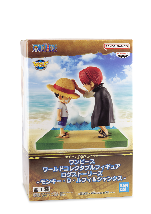 Monkey D. Luffy & Shanks - One Piece | Banpresto - World Collectable Figure Log Stories