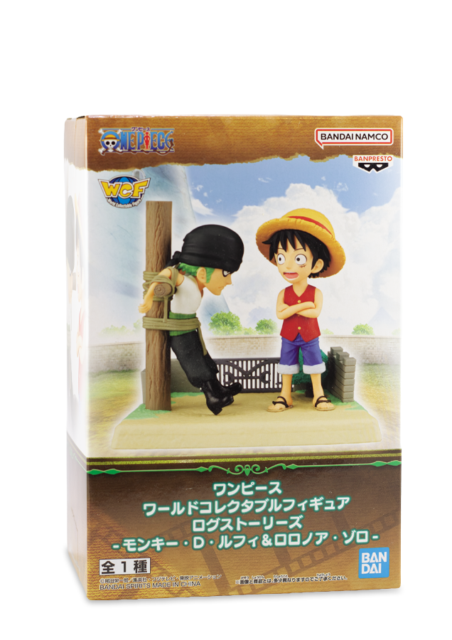 Monkey D. Luffy & Roronoa Zoro - One Piece | Banpresto - World Collectable Figure Log Stories