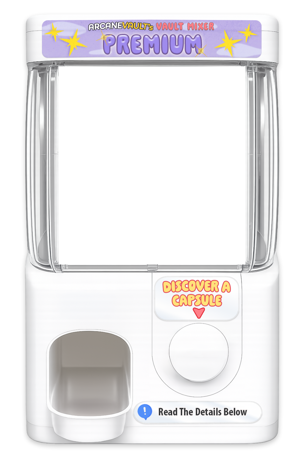 Interactive capsule machine